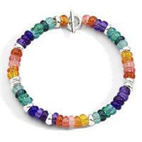 Bracciale Dodo Rondelle in Argento